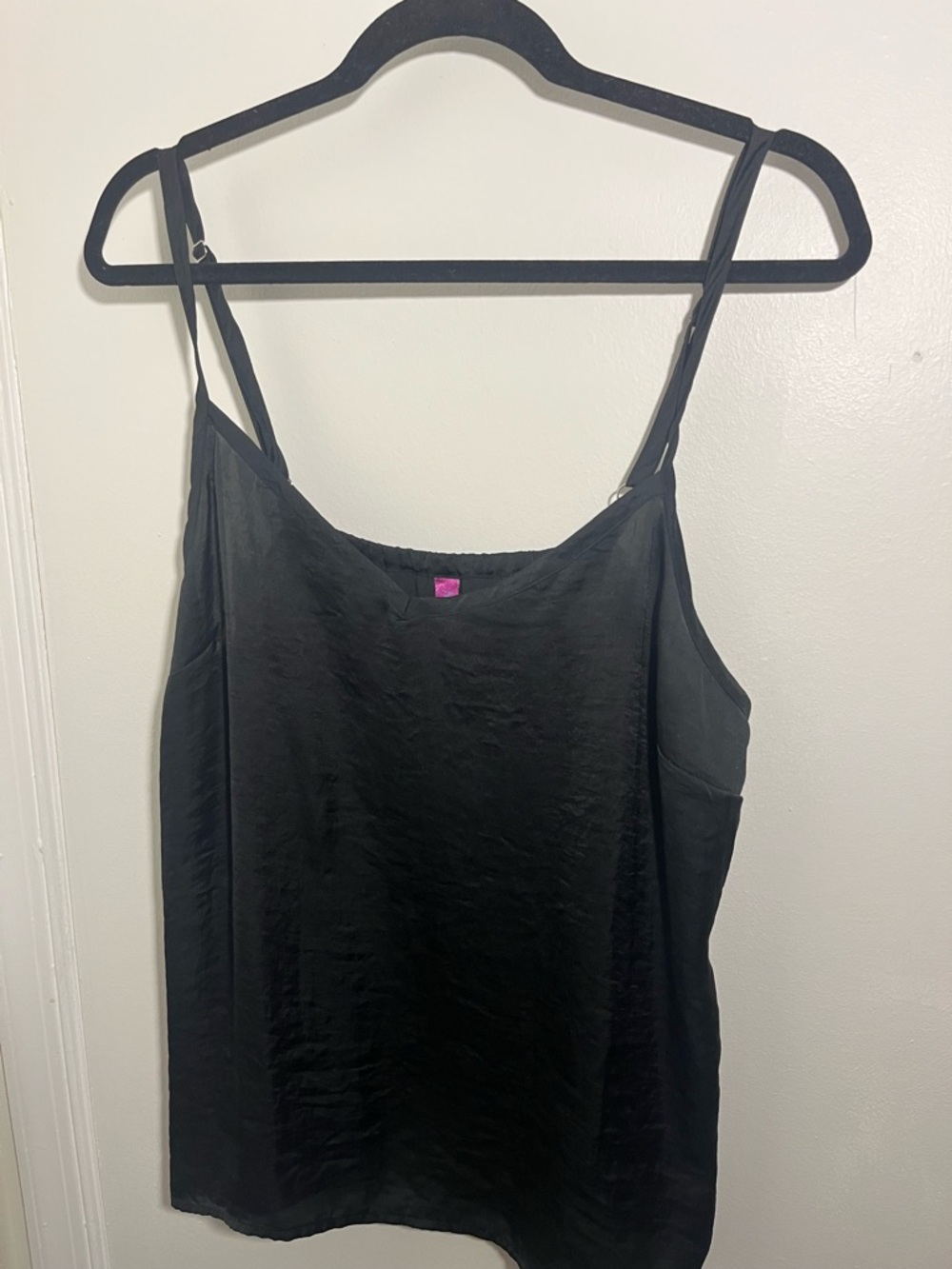 Adore Me Bethany Black V-Neck Spaghetti Strap Camisole - Picture 5 of 6